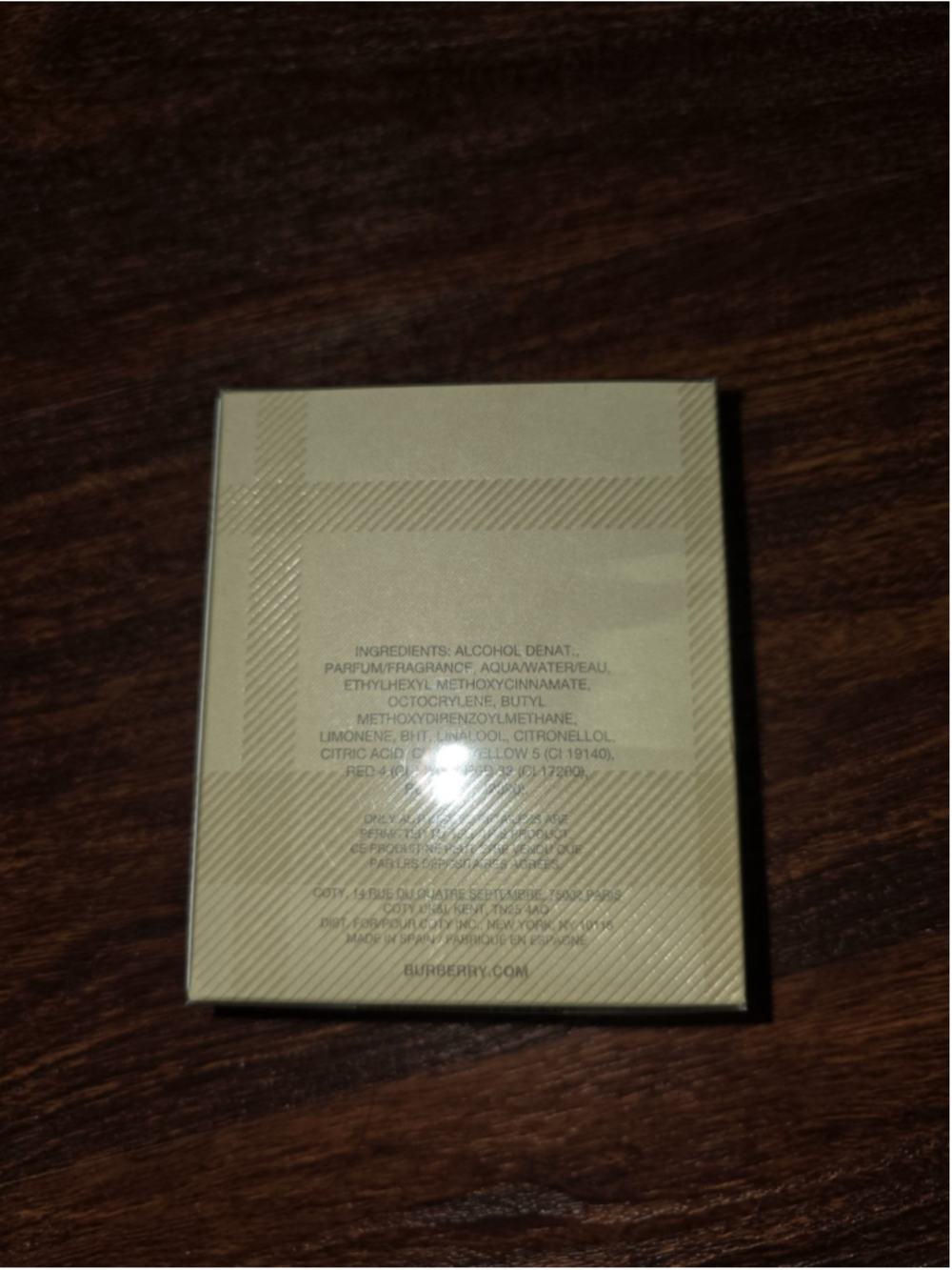 Burberry for Women EDP 50ml 1.6 oz BRAND NEW SEALED - Picture 3 of 3